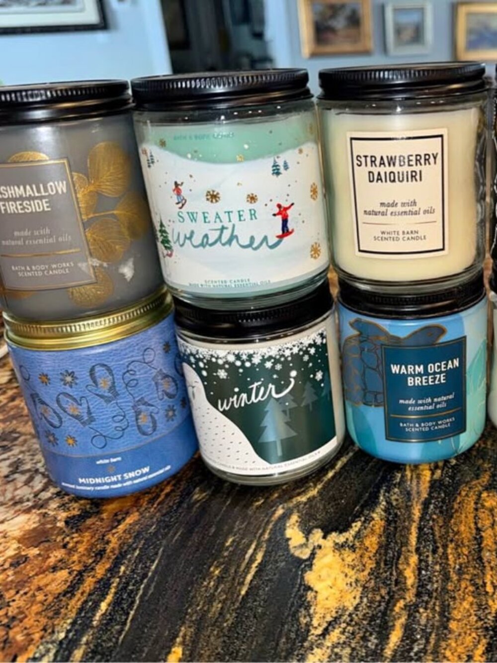 NWT 10 Bath & Body Works Single Wick Candles